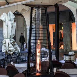 Pyramid Gas Patio Heater Black